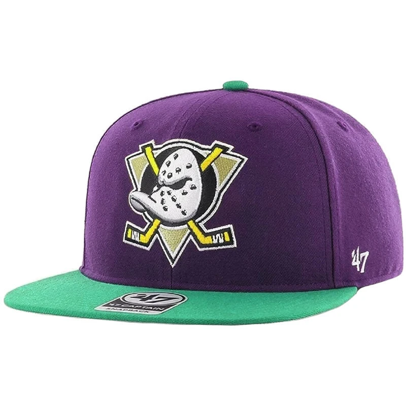 47 Brand Anaheim Ducks No Shot Captain Snapback Hat '47 BRAND 47 Brand Anaheim Ducks No Shot Captain Snapback Hat -Hockey Shop 47 Brand Anaheim Ducks No Shot Captain Hat