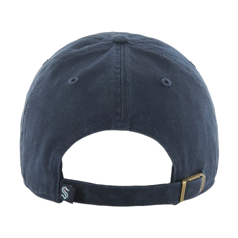 47 Brand Seattle Kraken Clean Up Adjustable Hat '47 BRAND 47 Brand Seattle Kraken Clean Up Adjustable Hat -Hockey Shop 47 Brand Seattle Kraken Clean Up Adjustable Hat Navy 2