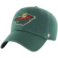 '47 BRAND 47 Brand Minnesota Wild Clean Up Adjustable Hat