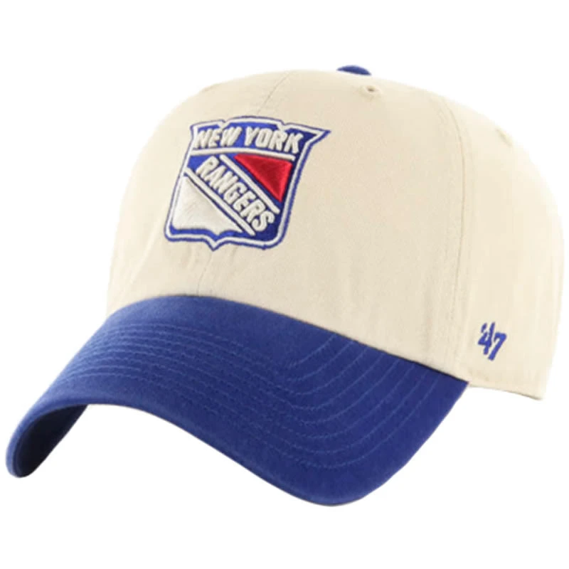 47 Brand New York Rangers Clean Up Adjustable Hat '47 BRAND 47 Brand New York Rangers Clean Up Adjustable Hat -Hockey Shop 47 brand new york rangers clean up adjustable hat natural
