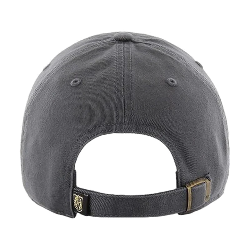 47 Brand Vegas Golden Knights Clean Up Adjustable Hat '47 BRAND 47 Brand Vegas Golden Knights Clean Up Adjustable Hat -Hockey Shop 47 brand vegas golden knights clean up adjustable hat charcoal 2