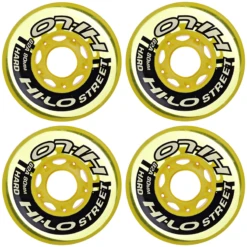 Bauer HI-LO Street Inline Hockey Wheels (4 Pack)