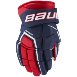 Bauer Supreme 3S Pro Gloves - SENIOR 3 Bauer Supreme 3S Pro Gloves - SENIOR -Hockey Shop Bauer Supreme 3S Pro Gloves Navy Red White