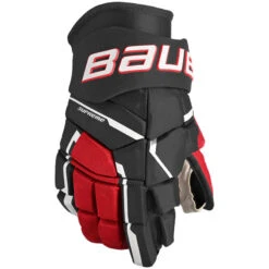 Bauer Supreme M5 Pro Gloves - SENIOR -Hockey Shop Bauer Supreme M5 Pro Gloves BlackRed
