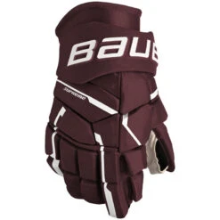 Bauer Supreme M5 Pro Gloves - SENIOR -Hockey Shop Bauer Supreme M5 Pro Gloves Maroon