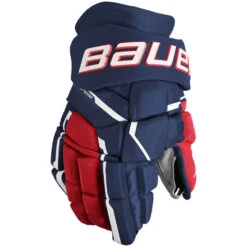 Bauer Supreme Mach Gloves - INTERMEDIATE -Hockey Shop Bauer Supreme Mach Gloves NavyRedWhite 39e34a57 8f75 481c 92e5 ee68e97f5f05