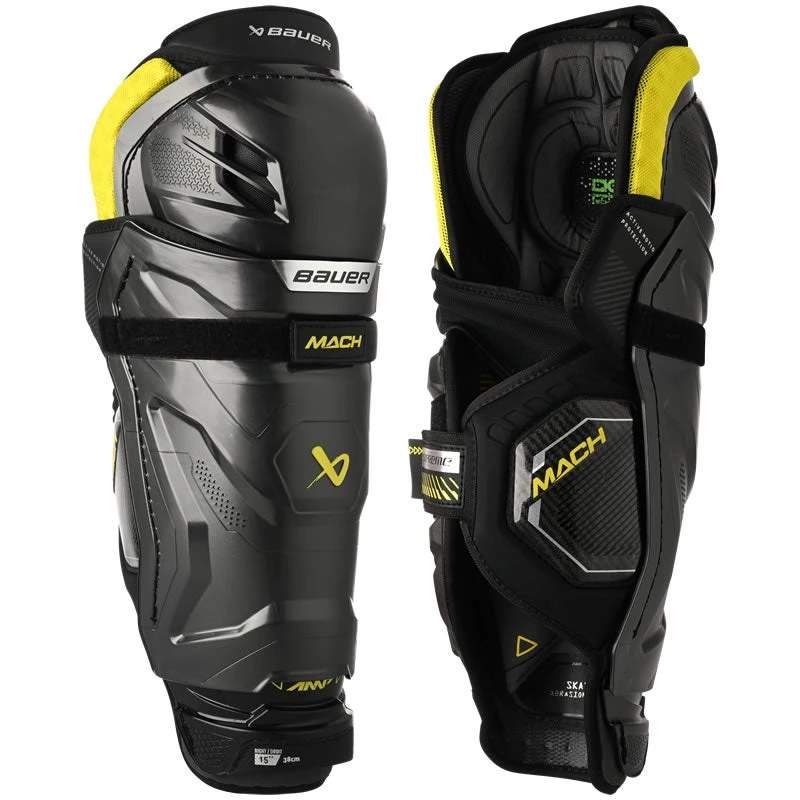 Bauer Supreme Mach Shin Guards - INTERMEDIATE Bauer Supreme Mach Shin Guards - INTERMEDIATE -Hockey Shop Bauer Supreme Mach Shin Guards