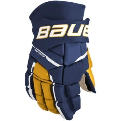 Bauer Supreme Matrix Gloves - JUNIOR -Hockey Shop Bauer Supreme Matrix Gloves NavyGold