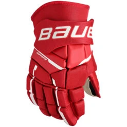 Bauer Supreme Matrix Gloves - SENIOR -Hockey Shop Bauer Supreme Matrix Gloves Red