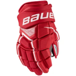 Bauer Supreme UltraSonic Gloves - SENIOR -Hockey Shop Bauer Supreme Ultra Sonic Gloves Red