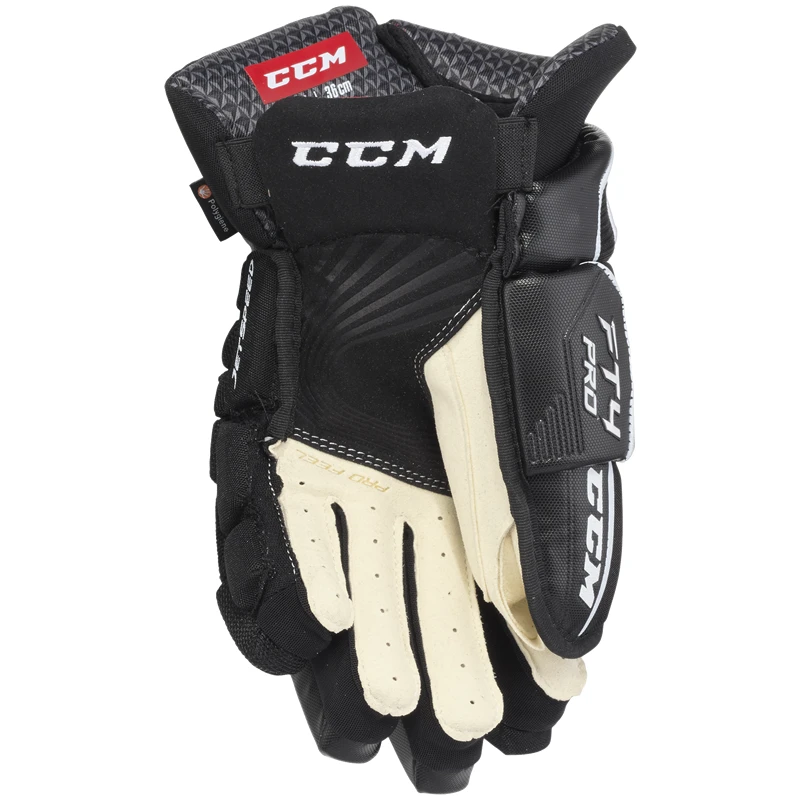 CCM JetSpeed FT4 Pro Gloves - SENIOR CCM JetSpeed FT4 Pro Gloves - SENIOR -Hockey Shop CCM JetSpeed FT4 Pro Gloves Black 2