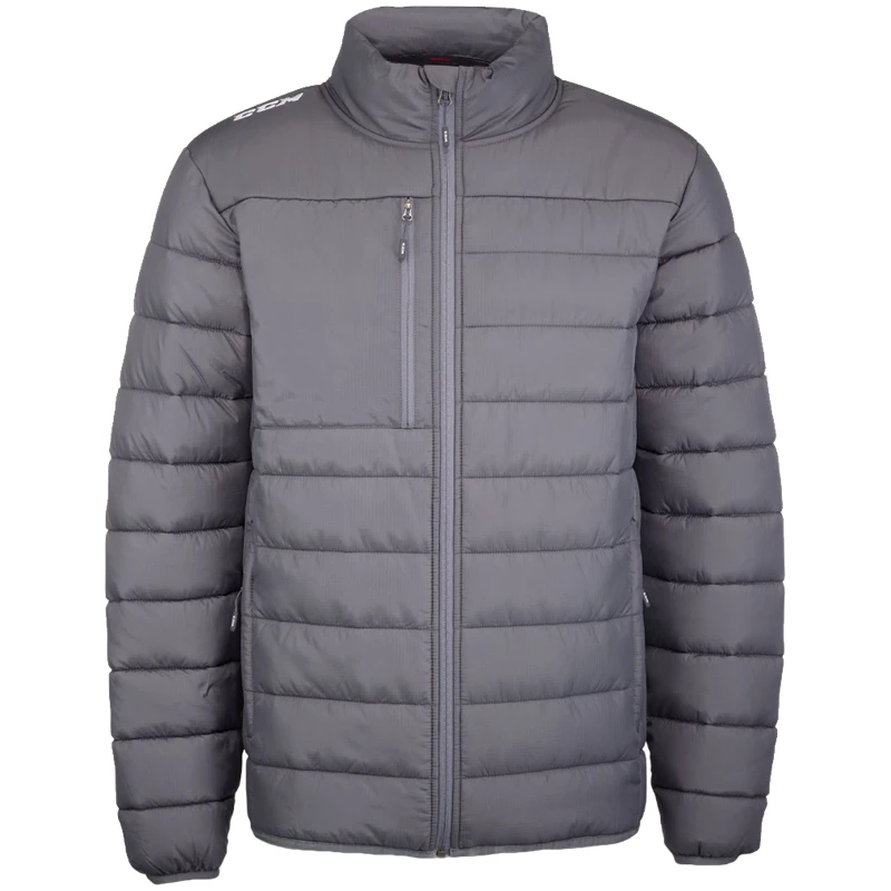 CCM Quilted Grey Winter Jacket CCM Quilted Grey Winter Jacket -Hockey Shop CCM Team Quilted Winter Jacket Grey 3785094a de68 4d39 9b6e 9ef7f4a2852d