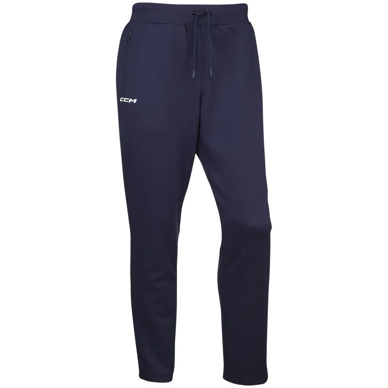CCM Tapered Navy Locker Pant CCM Tapered Navy Locker Pant -Hockey Shop CCM Team Tapered Locker Jogger Pant Navy