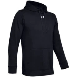 Under Armour UA Hustle Fleece Black Hoodie